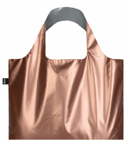 Loqi Bag Duo Bag Metallic  Silver Rose Gold